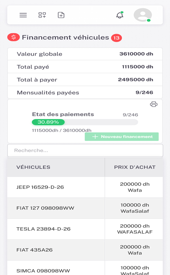 Gestion de flotte Agadir